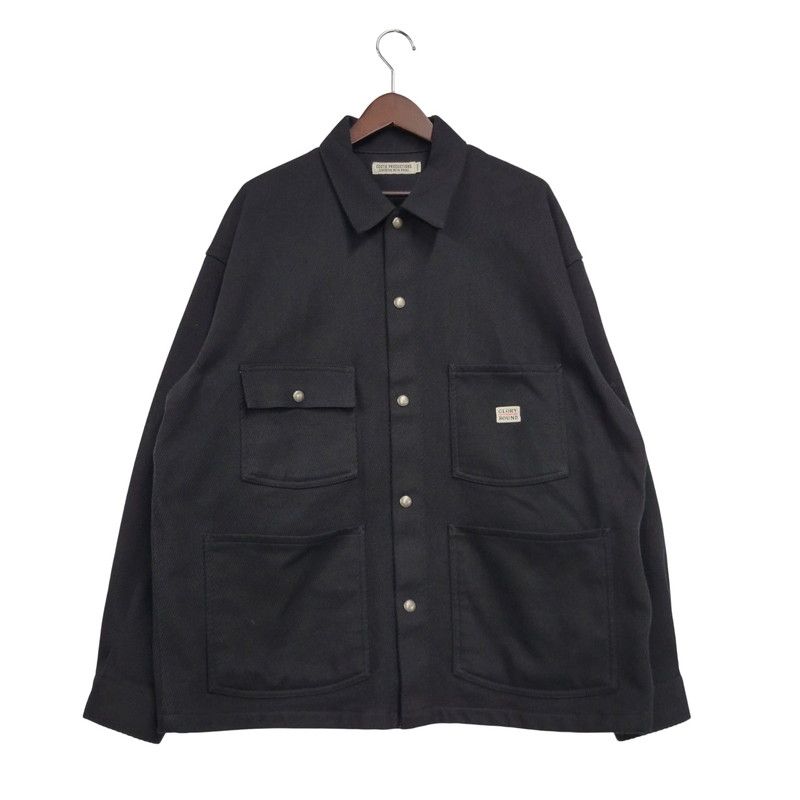 COOTIE PRODUCTIONS クーティープロダクションズ COTTON KERSEY SHORT COVERALL コットンカルゼ ショート カバーオール ジャケット アウター 142-250520-as-05-izu