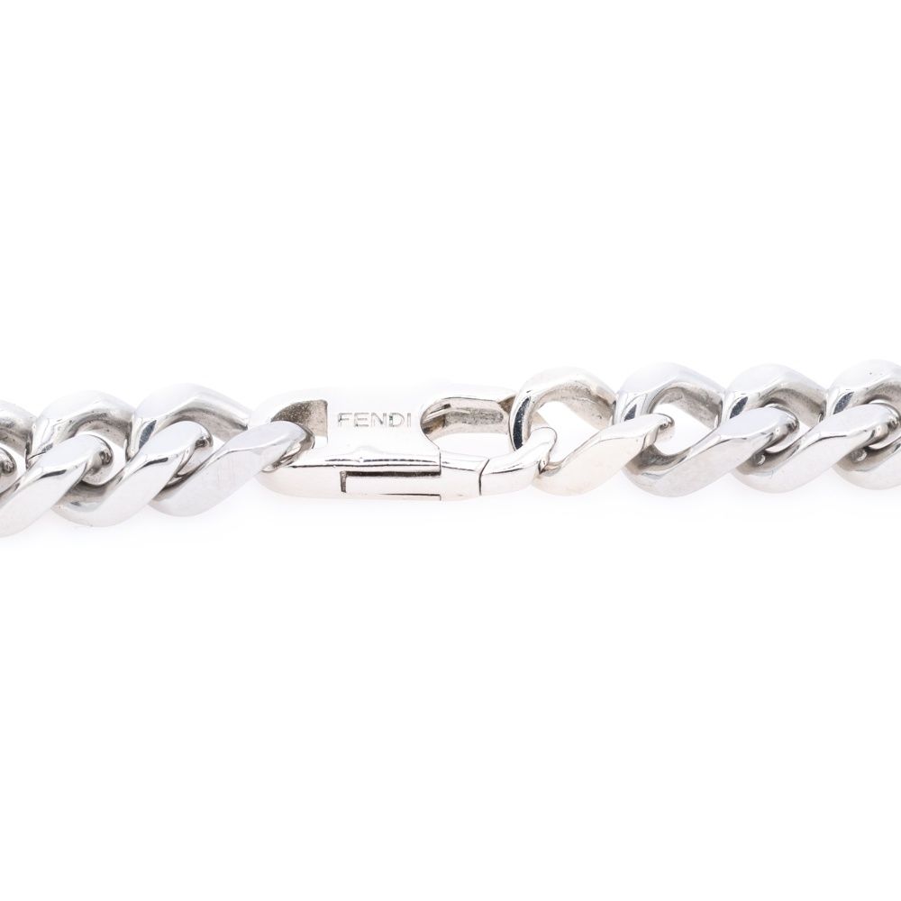 FENDI フェンディ バゲット 7AJ641 B08 シルバー　ネックレス FENDI フェンディ バゲット 7AJ641 B08 シルバー ネックレス バゲット