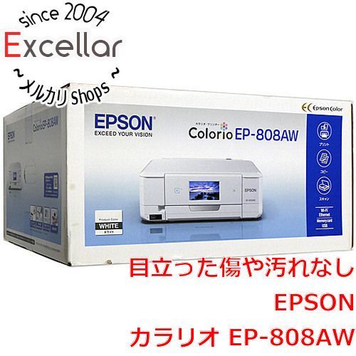 正式的 [bn:18] EPSON製 マルチフォトカラリオ EP-808AW 複合機 未使用