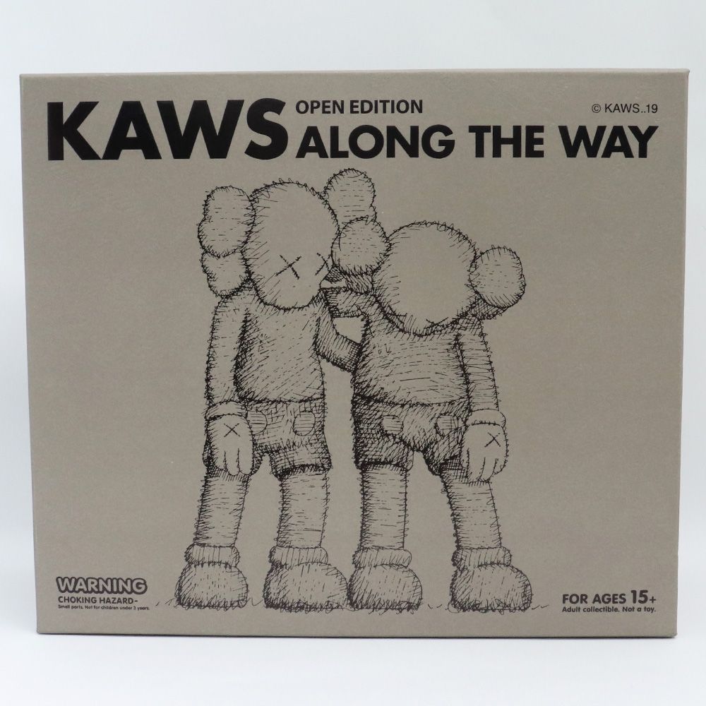 KAWS ALONG THE WAY BROWN - メルカリ