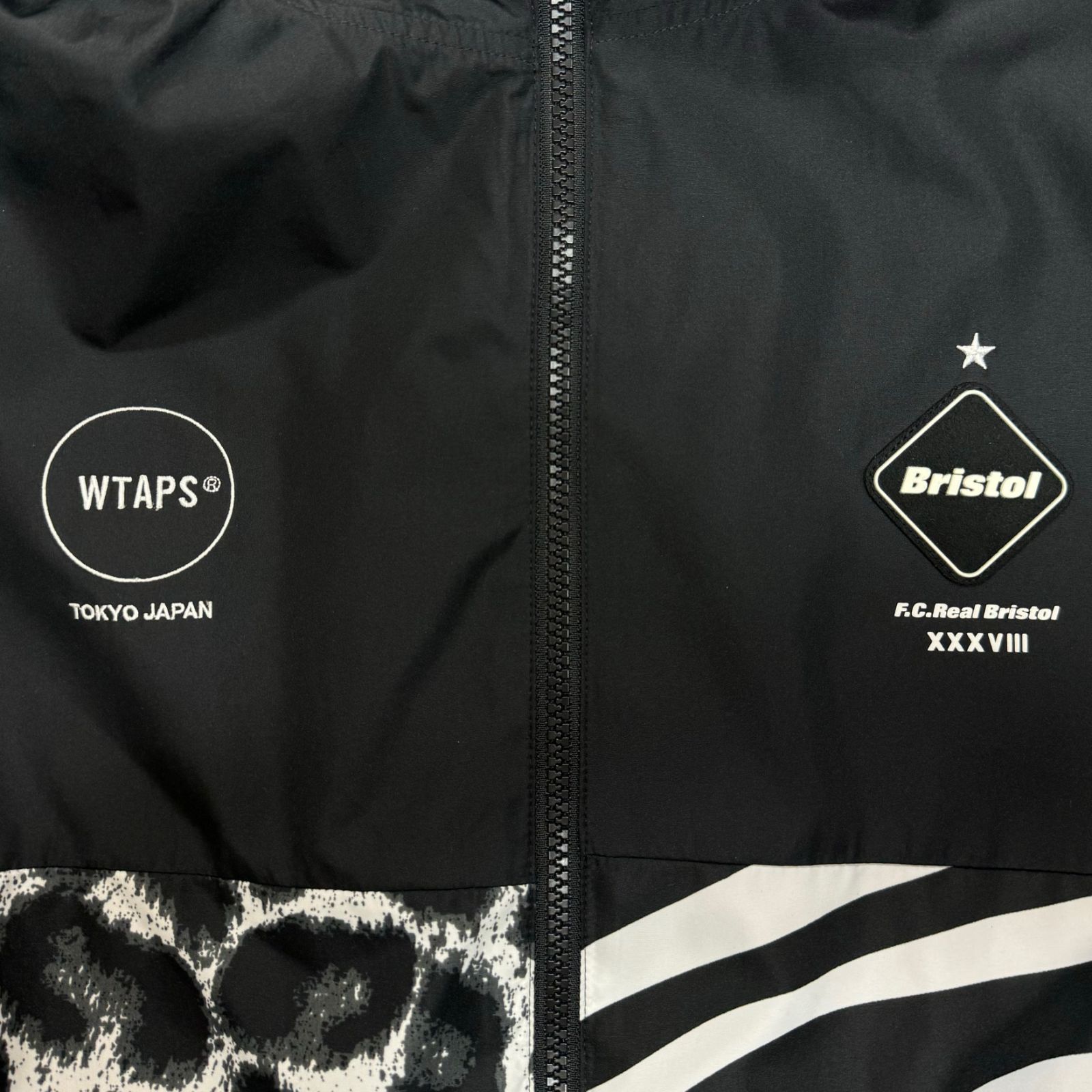 WTAPS F.C.Real Bristol 17AW ZEBBRA SEPARATE PRACTICE JACKET コラボ ...