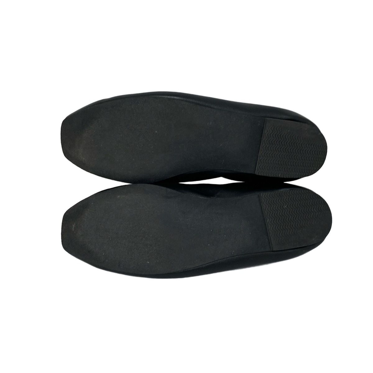 【美品】DIANA ダイアナ　フラットシューズ　23.0㎝2E レザー　ブラック DIANA(ダイアナ) フラットシューズ 24 1/2 レディース - 黒