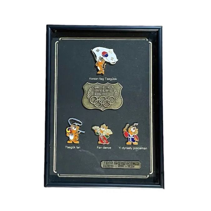 1988 ソウルオリンピック 記念 ピンバッチ セット ホドリ