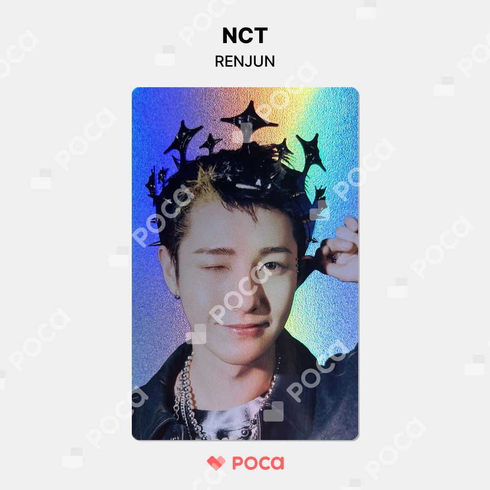 ロンジュン   トレカ　ホログラム NCT ロンジュン トレカ Beatbox POSTCARD + HOLOGRAM PHOTO CARD