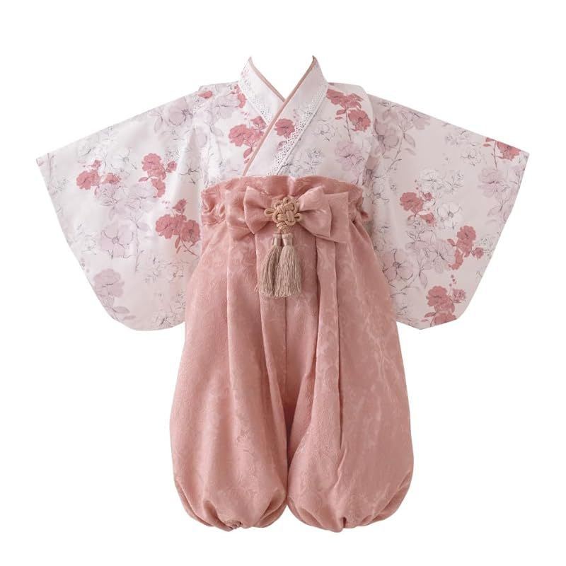 新品】 [regalo] ベビー 袴 2ピース 70～90cm 女の子 男の子 