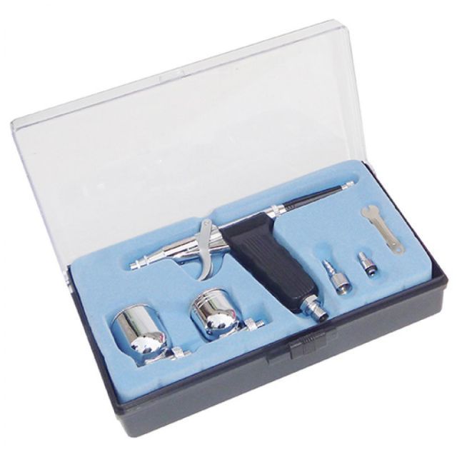 アネスト岩田Ｃ エアーブラシキット MX2960 塗装 DIY ホビー向け シングルアクションタイプ 重力式 エアツール エア工具