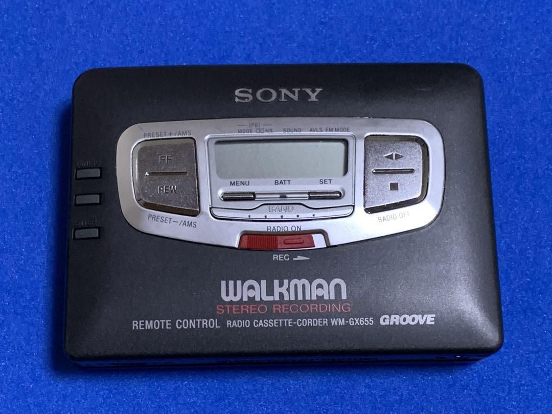 SONY WM-GX655 オンライン カセットウォークマン 整備済 SONY WALKMAN