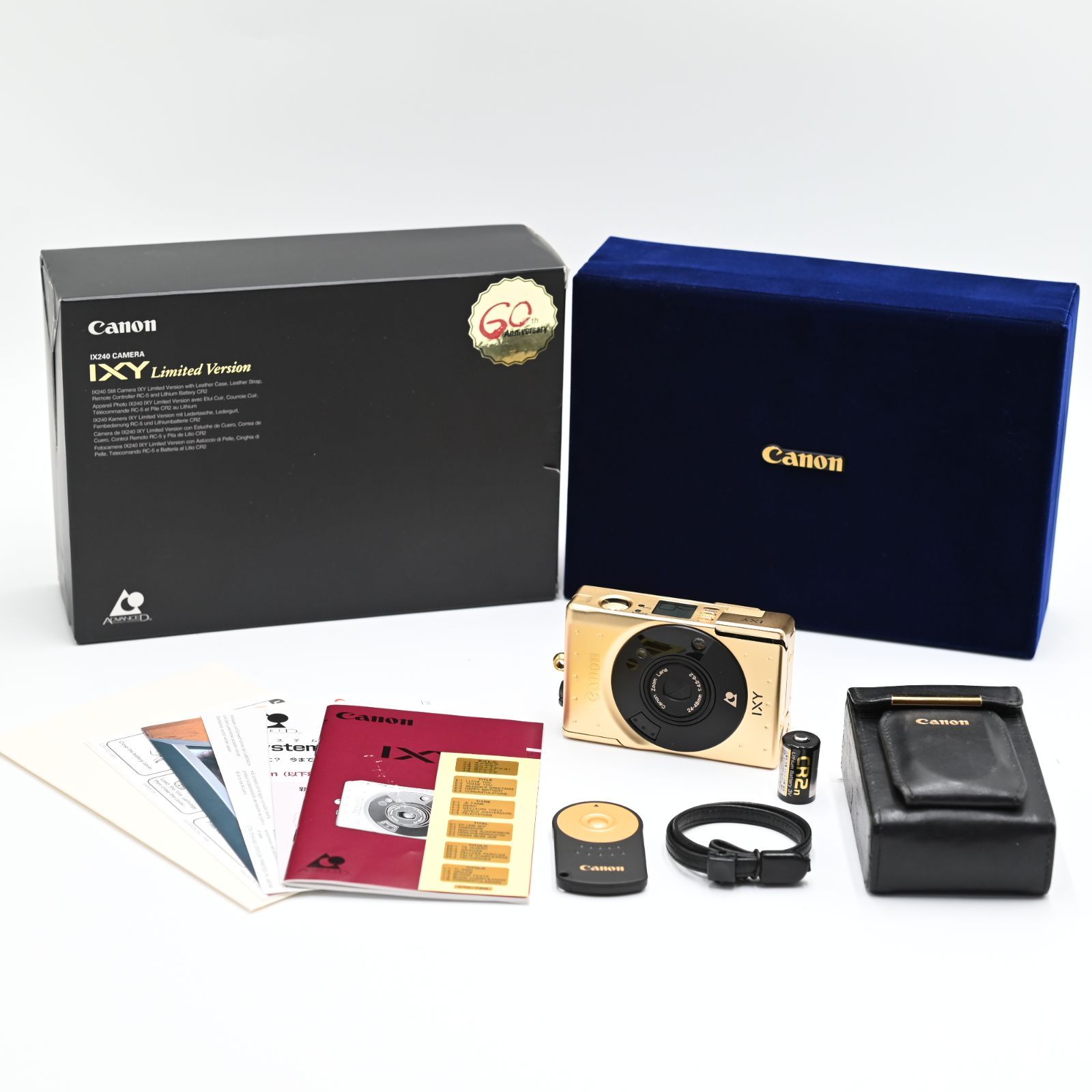 Canon IXY ゴールド 60周年　Limited Version 未使用 IXY リミテッドバージョン - キヤノンカメラミュージアム