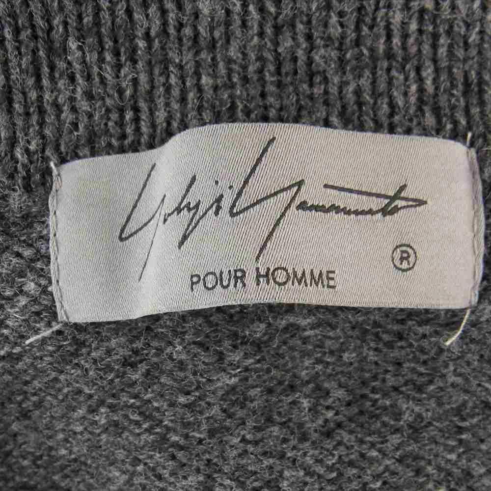 ヨウジヤマモトプールオム ダリア ロング カーディガン フラワー