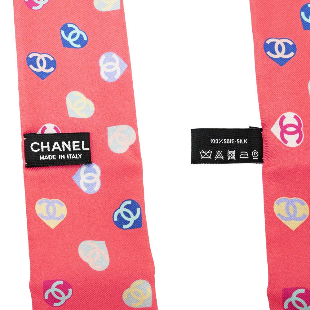 【希少✨️】CHANELシャネル シルクツイル ヘアバンド スカーフ ココマーク CHANEL シャネル ココマーク ヘアバンド スカーフ シルク