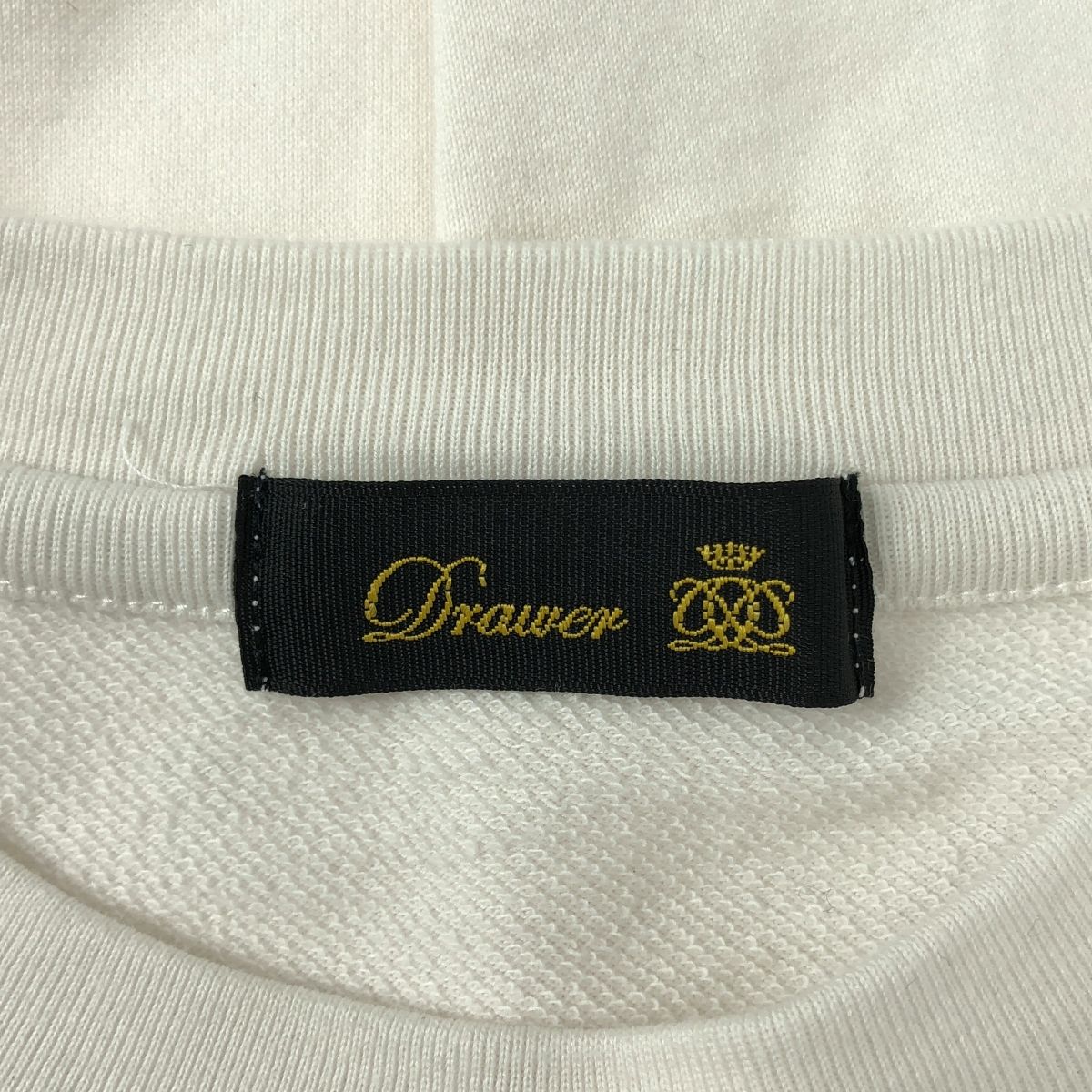 Drawer / ドゥロワー | 裏毛プルオーバー クルーネック スウェット | 1