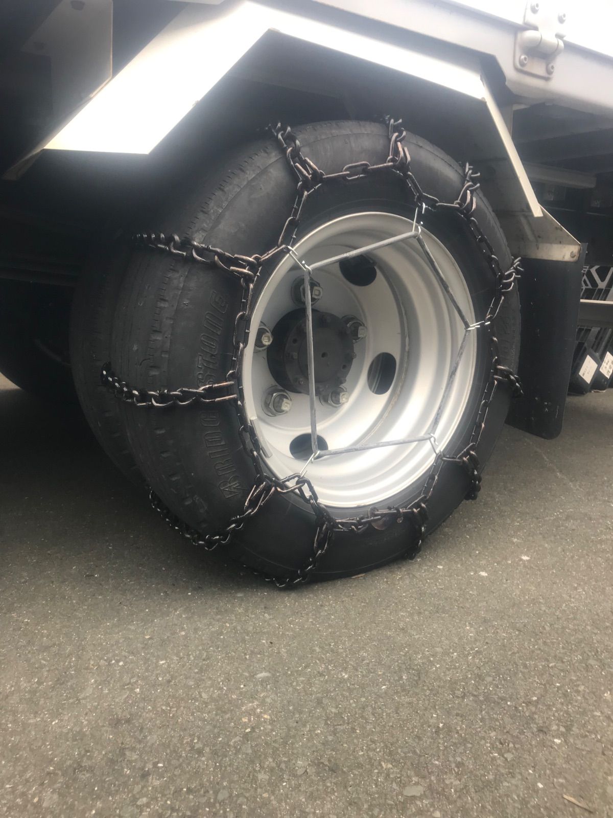 タイヤチェーン 67103 67103 トラックチェーン スプリングバンド付き トラック