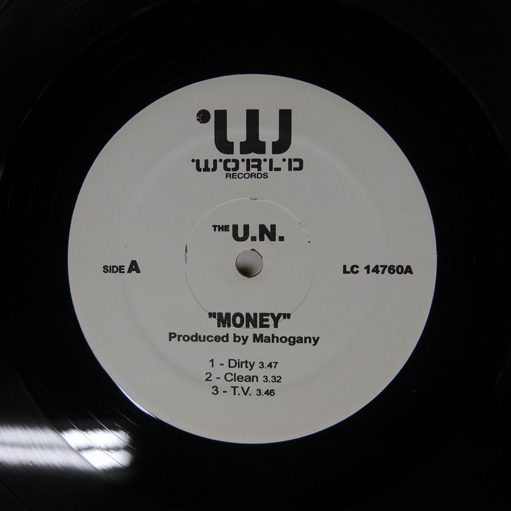 見本盤 US盤 THE U.N./MONEY / WHAT THEY WANT / GAME OF DEATH