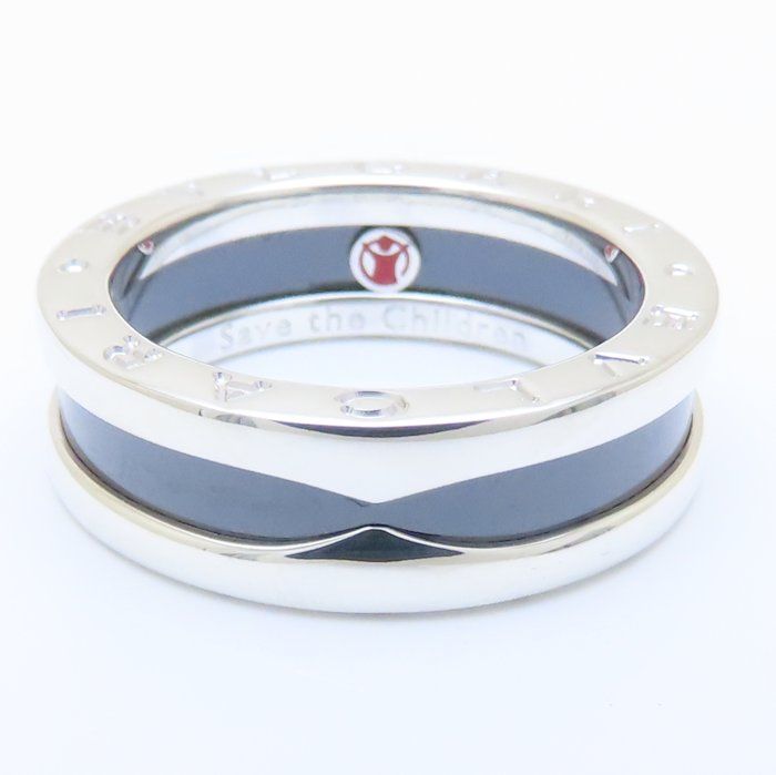 BVLGARI ブルガリ セーブザチルドレン ビーゼロワン リング 指輪 #55  