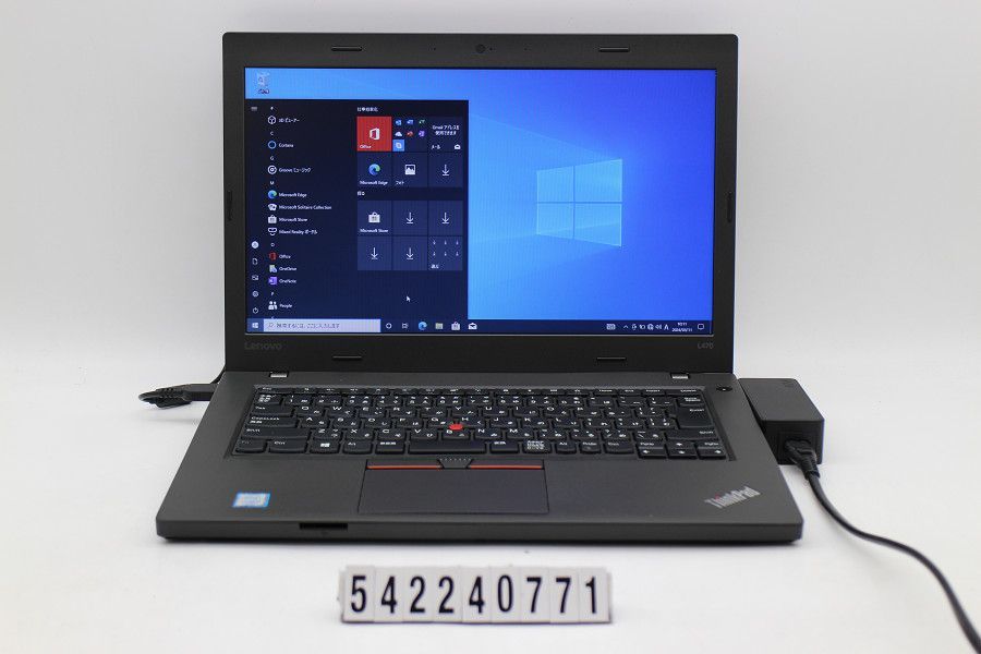 Lenovo ThinkPad L470 Core i3 7100U 2.4GHz/4GB/256GB(SSD)/14W/FWXGA(1366x768)/Win10 【542240771】