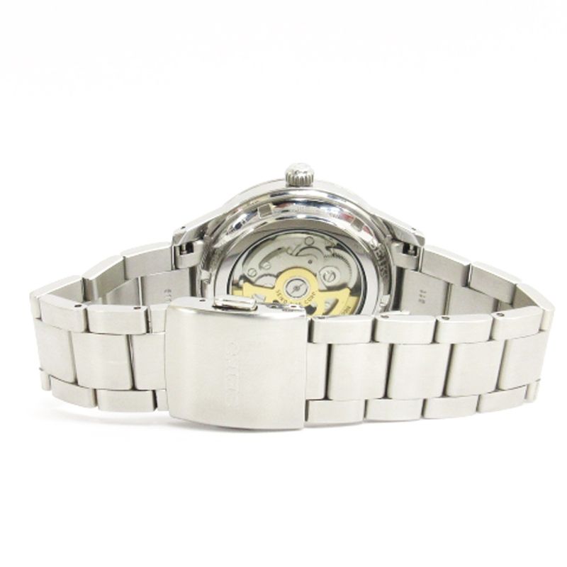 セイコー SEIKO プレサージュ 腕時計 自動巻き AT 裏スケルトン セイコー SEIKO プレサージュ 腕時計 自動巻き AT 裏スケルトン