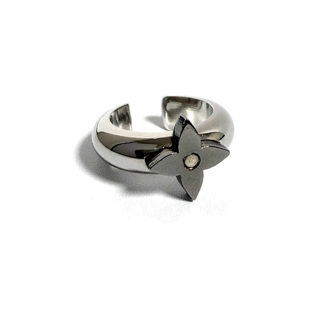 片耳１個のみ ルイヴィトン メンズ イヤーカフ モノグラム サークル スター