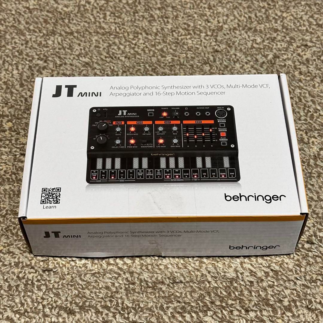 アウトレット品 Behringer JT Mini アナログポリフォニックシンセサイザー