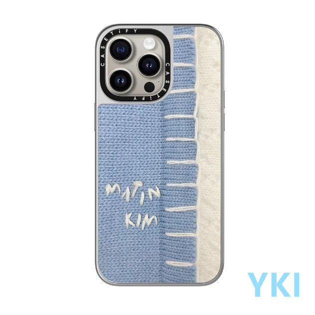 【新品未使用】CASETIFY Matin Kim Knit iphoneケース