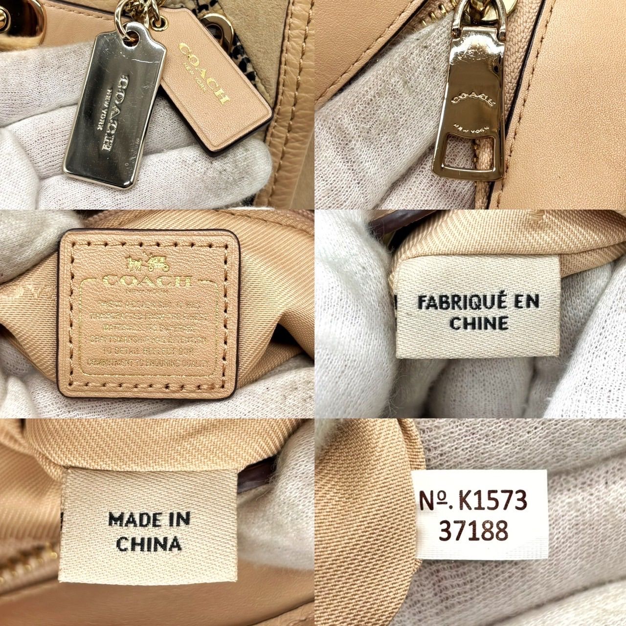 良品】 COACH コーチ スワッガー 27 ハンドバッグ ショルダーバッグ 