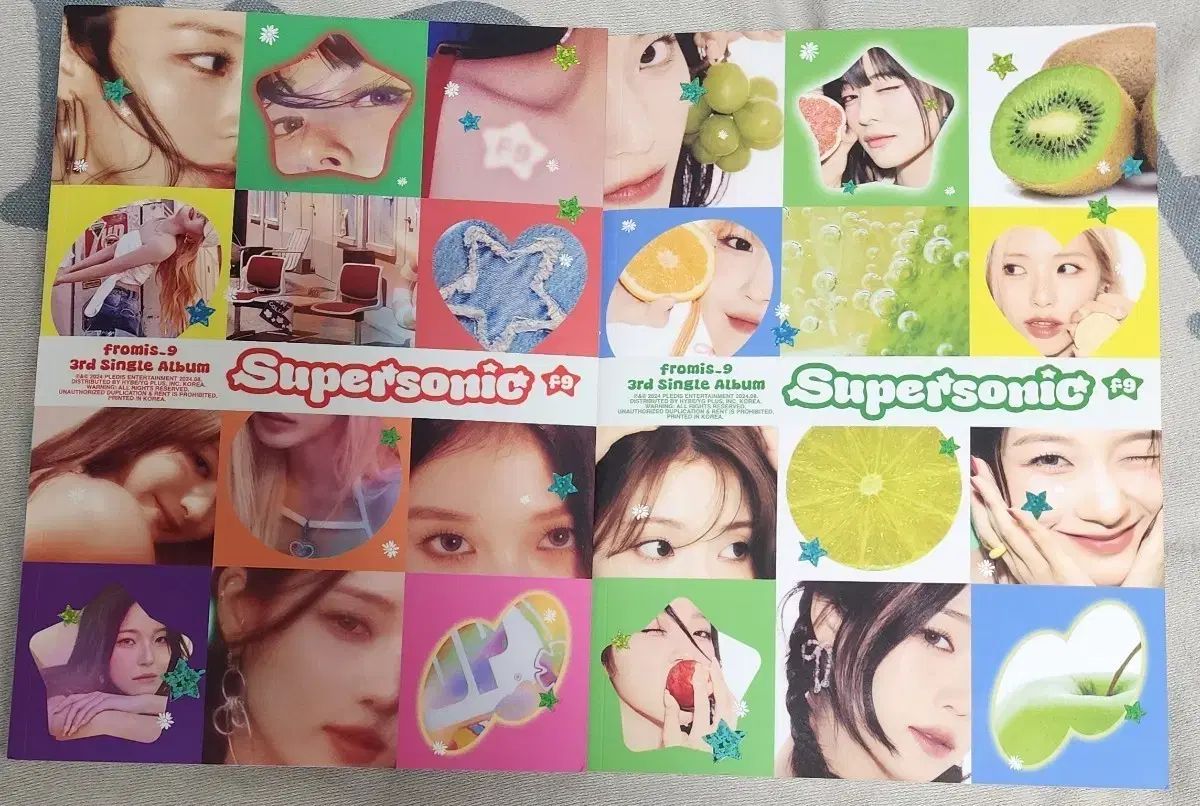 fromis_9 プロミスナイン プミナ スーパーソニック 開封 アルバム