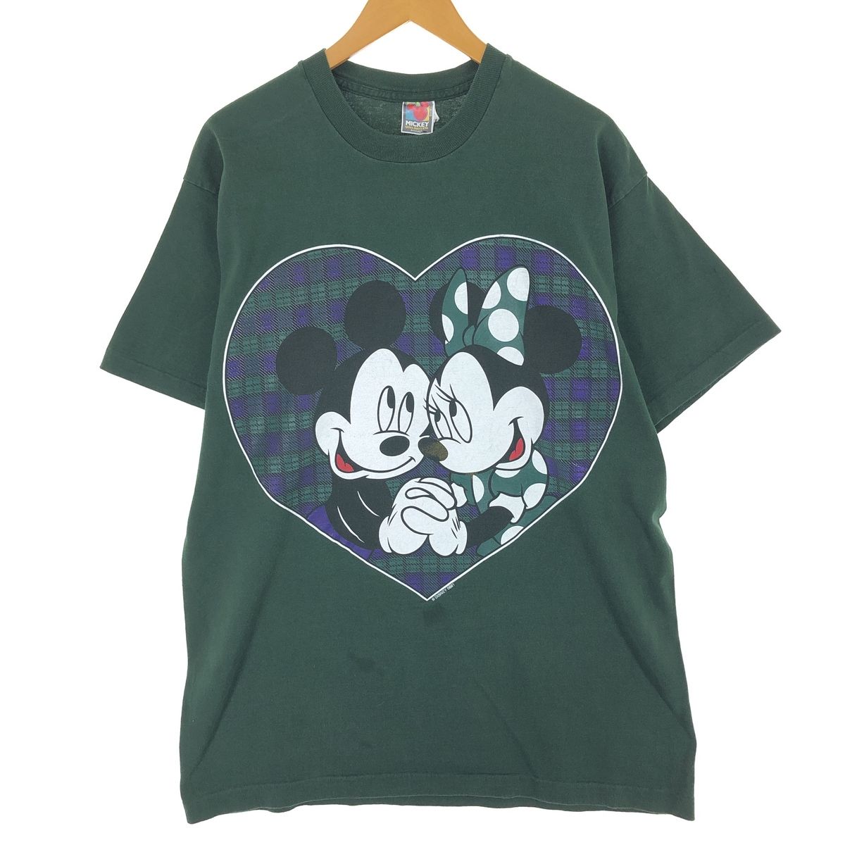 古着 90年代 MICKEY UNLIMITED MINNIE MOUSE u0026 MICKEY MOUSE ミニーマウス u0026 ミッキーマウス キャラクタープリントTシャツ/eaa429587