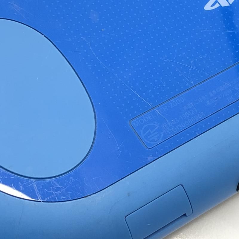 【中古】本体）【ジャンク】SONY/PSVITA ブルー/ブラック/PCH-2000/左スティック不良[6][240006552096] 中古】本体）【ジャンク】SONY/PSVITA ブルー/ブラック/PCH-2000