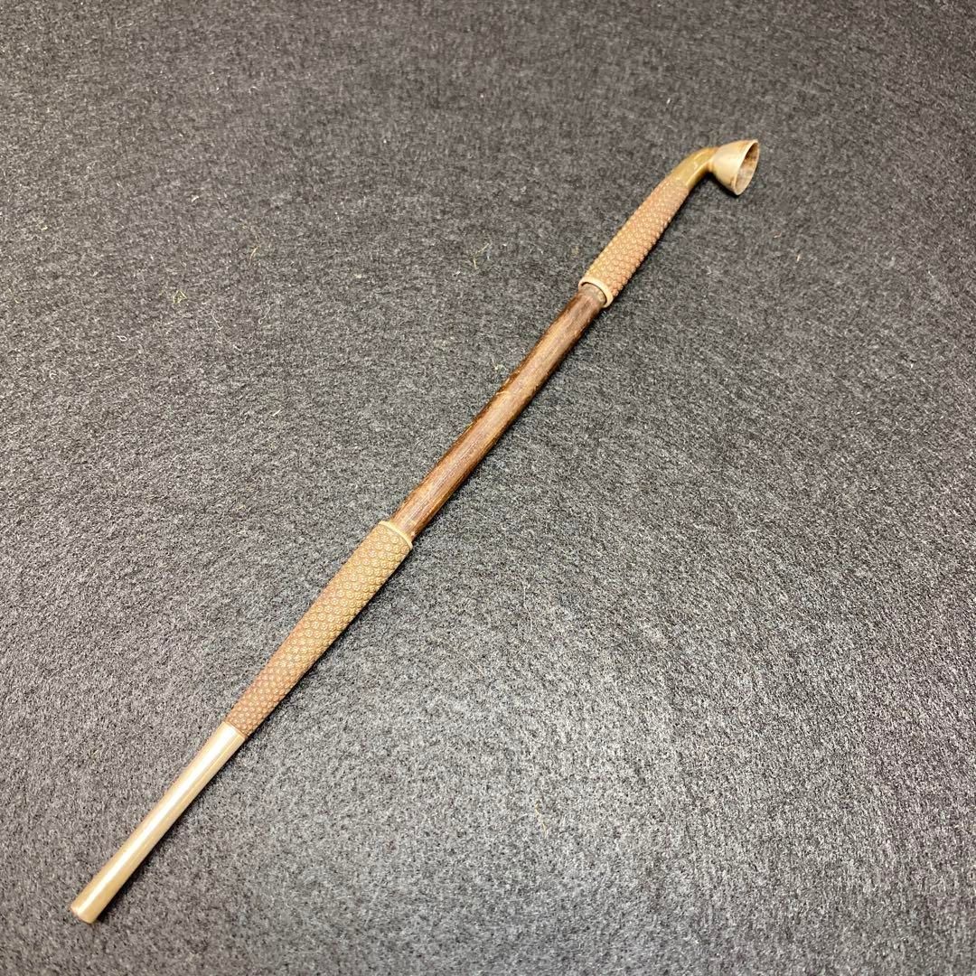 上 彫金 銀キセル 17.9g 19㎝ 東さ6-0404 1F