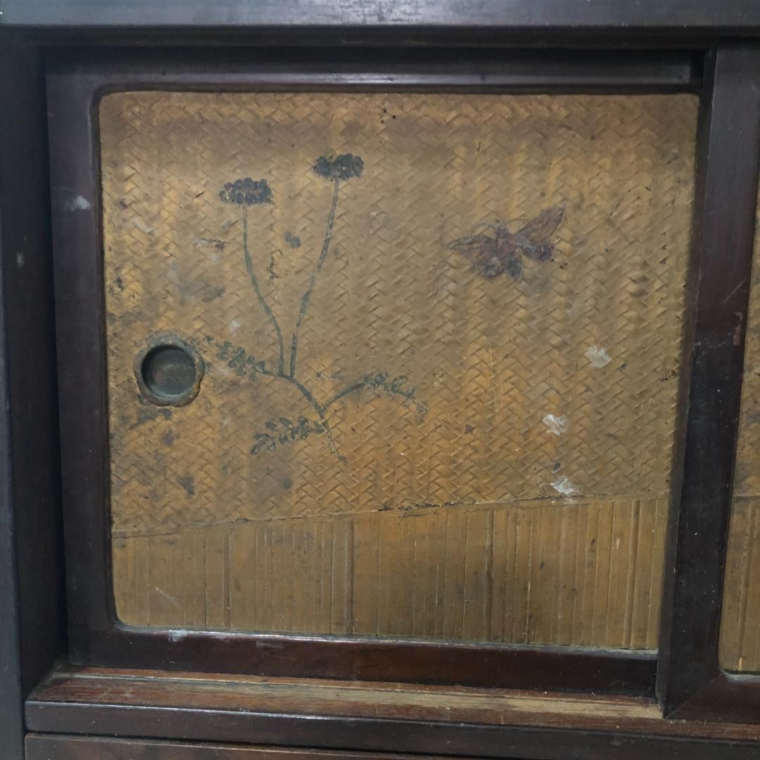 アンティーク 和棚