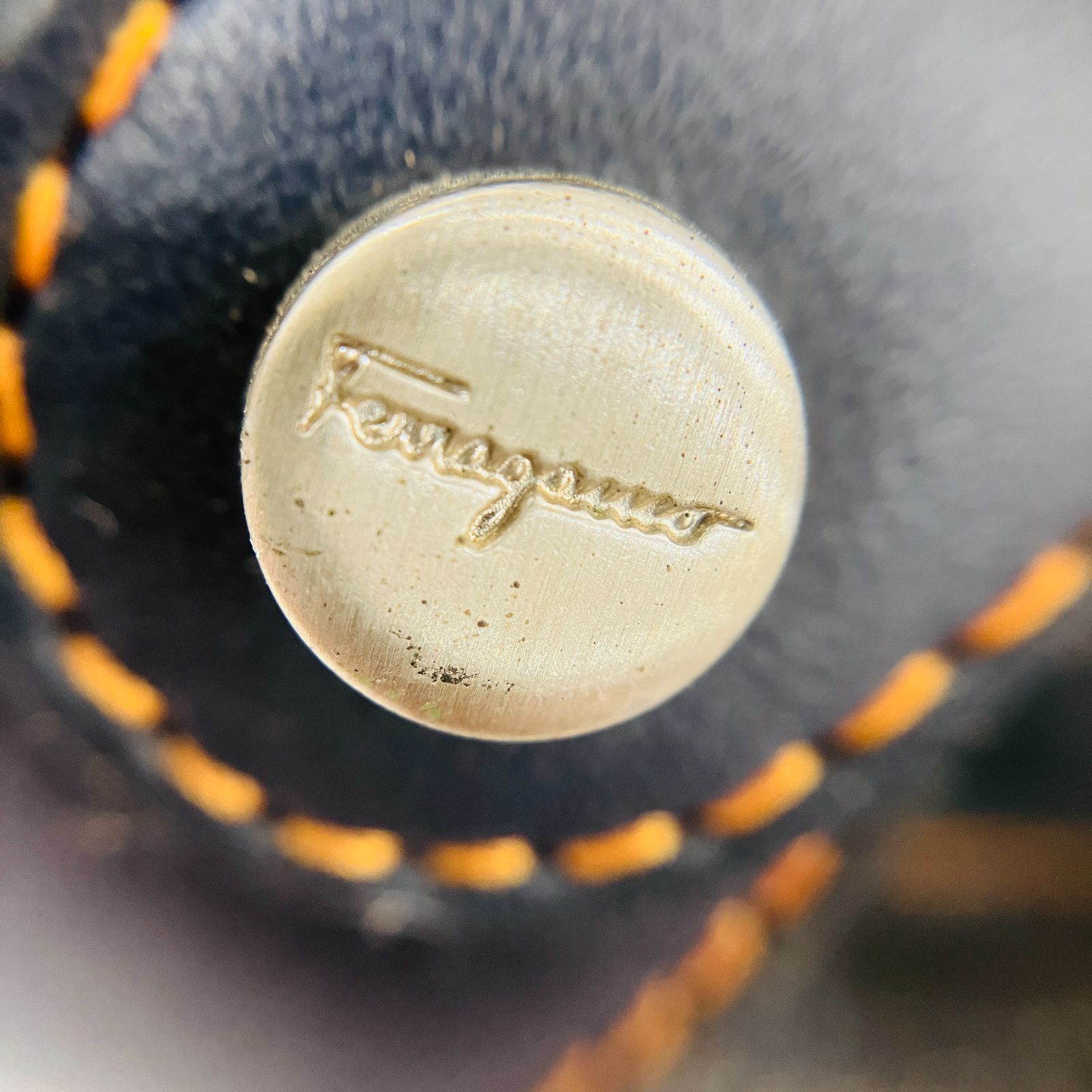 □未使用 フェラガモ ミュール ウェッジ サンダル ANDALUSIA　a A【Salvatore Ferragamo】 フェラガモ ミュール ウェッジ