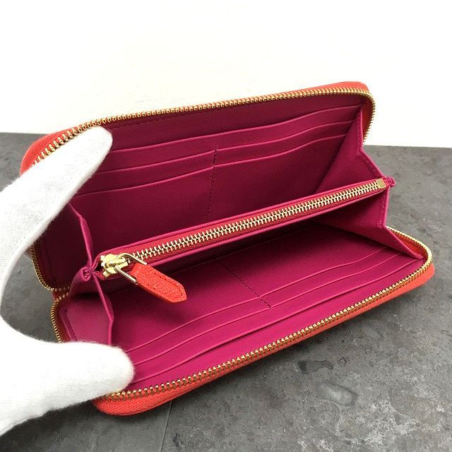 174 送料込み！ 未使用品 BVLGARI ジップウォレット ブルガリブルガリ 