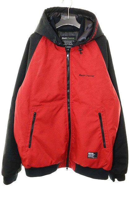 バックチャンネル BACK CHANNEL CORDURA HOODED JACKET RED XXL