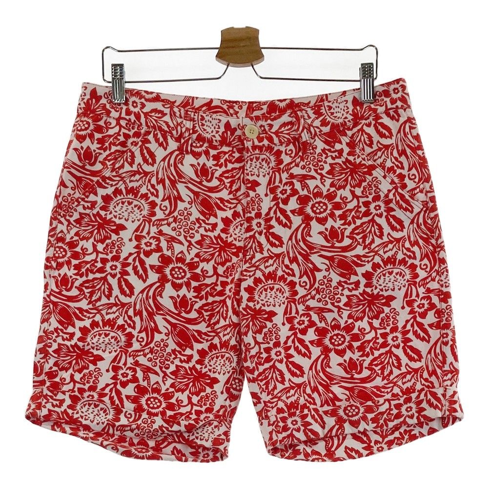 レッド ハーフパンツ 4サイズM ジャックバニー ゴルフ メンズウェア 新品 ジャックバニー メンズゴルフハーフパンツ サイズ4 M レッド