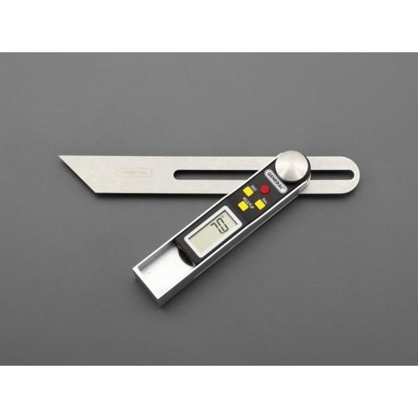 ESCO ベベルプロトラクター (デジタル) EA720WR-5 角度計 測定範囲 0～360°データホールド 反転表示 左右両角度表示