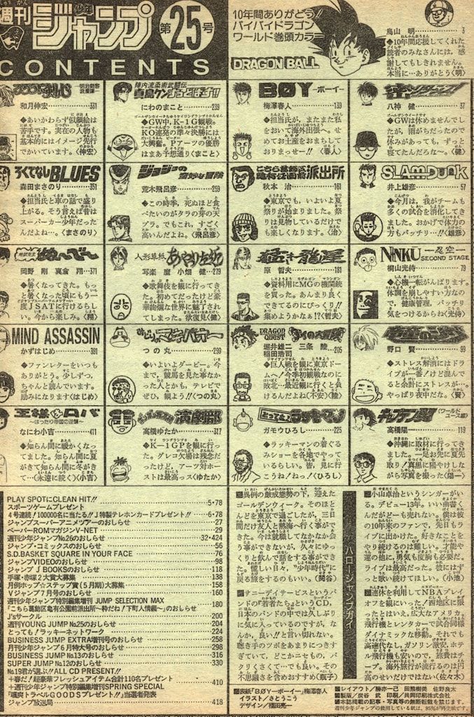集英社 - こーじ 集英社 1995年(平成7年)の漫画雑誌 週刊少年ジャンプ 1995年