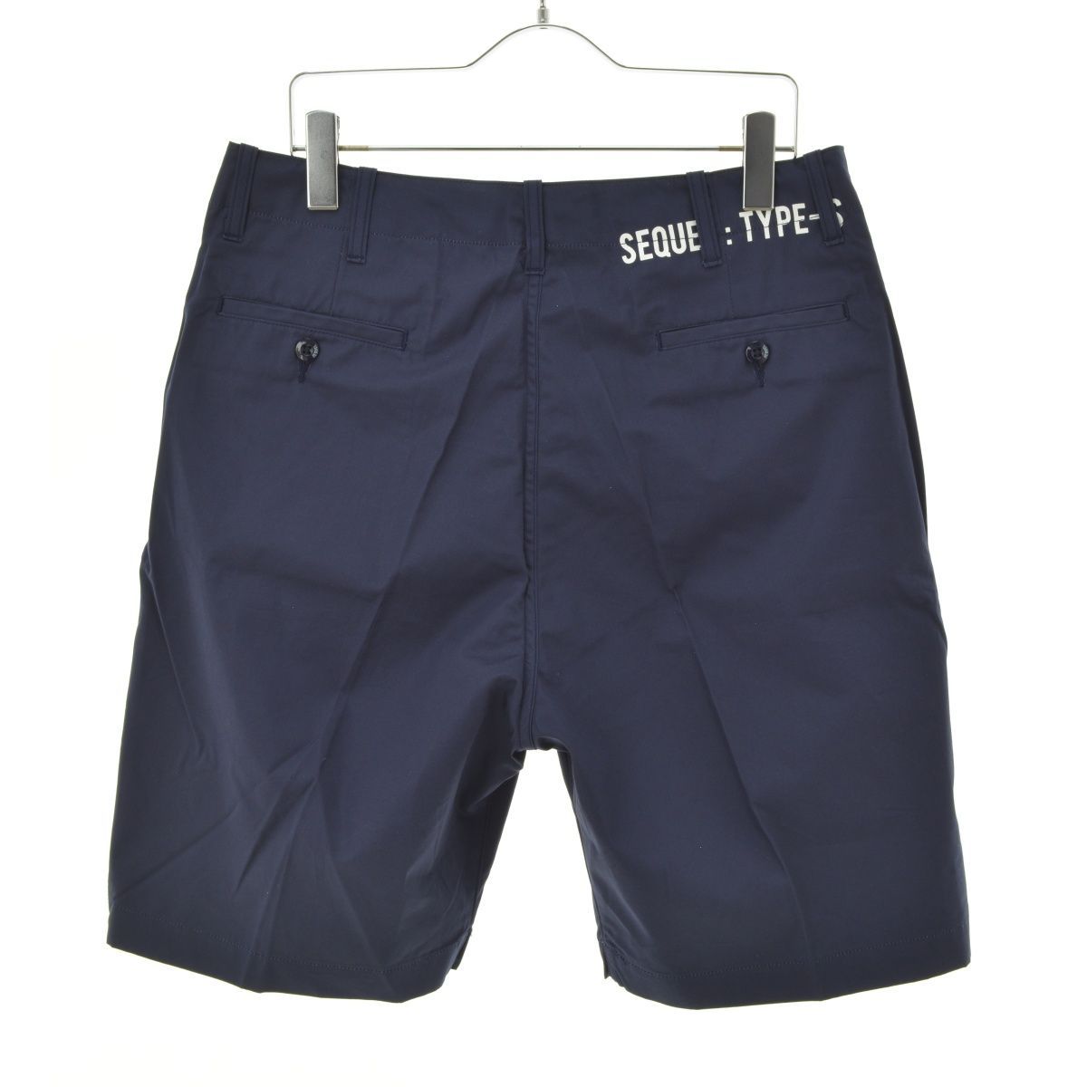 【SEQUEL】SQ-21SS-SP-03 CHINO SHORTS NAVYショートパンツ