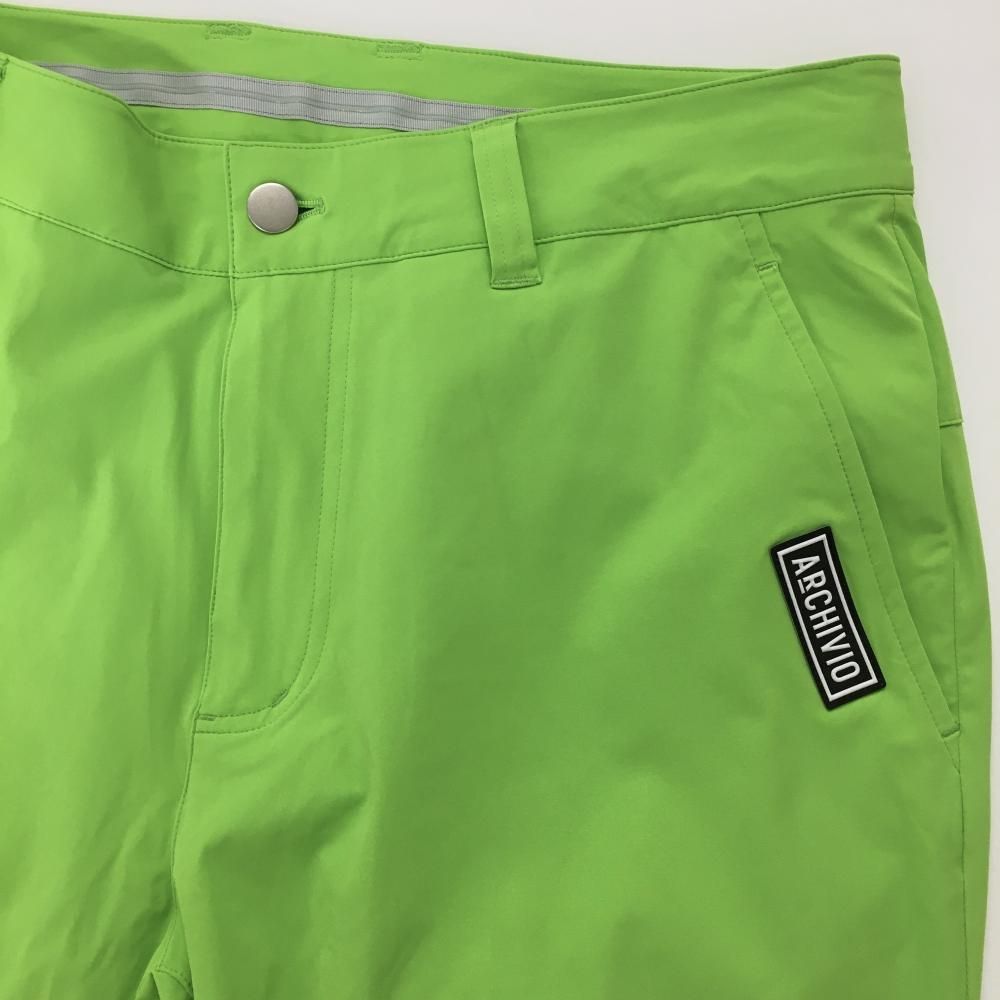新品】アルチビオ ストレッチパンツ ライトグリーン ナイロン混