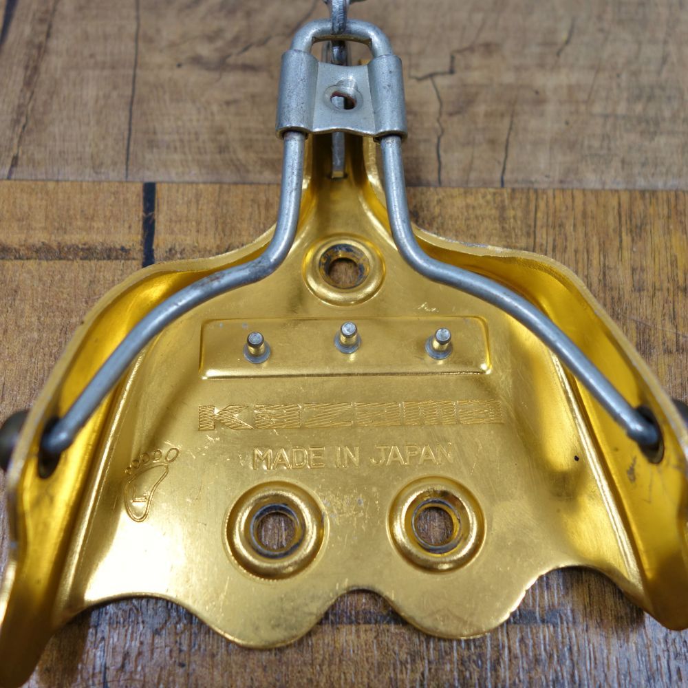 カザマ KAZAMA テレマーク スキー ビンディング 日本製 75mm 3ピン made in Japan アウトドア カザマ KAZAMA テレマーク スキー ビンディング 日本製 75mm 3