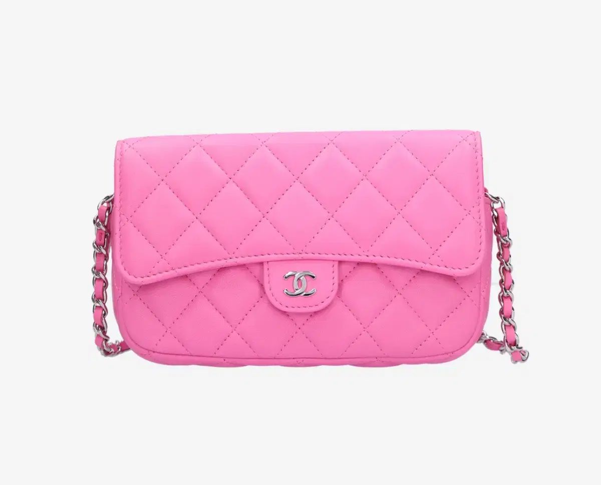 Chanel シャネル クラシック woc ピンク チェーン フラップバック 31 ブンダエ