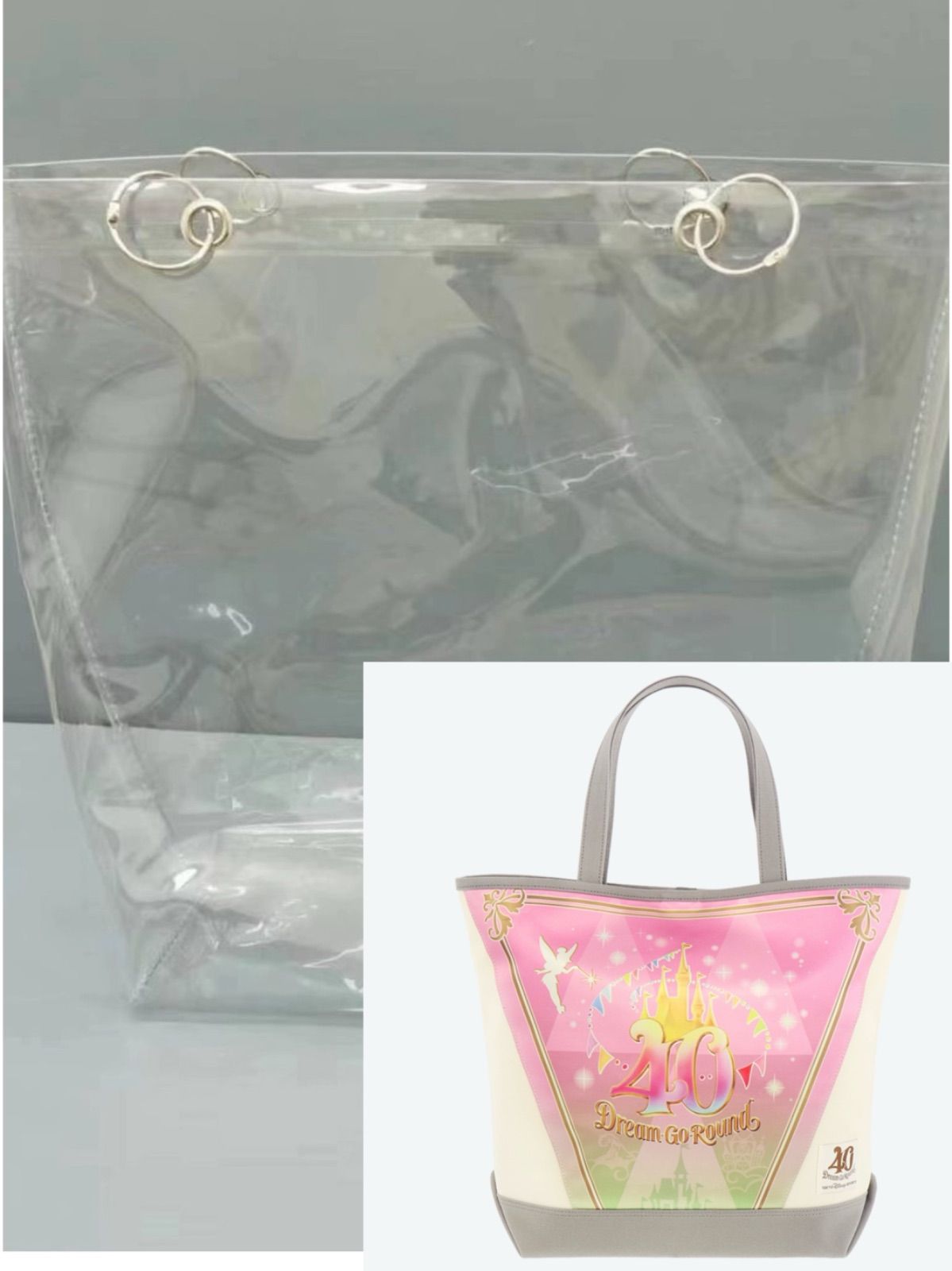 40周年　グーフィー　バッグ ディズニー 40周年ガーランド トートバッグ グーフィー 【公式通販】