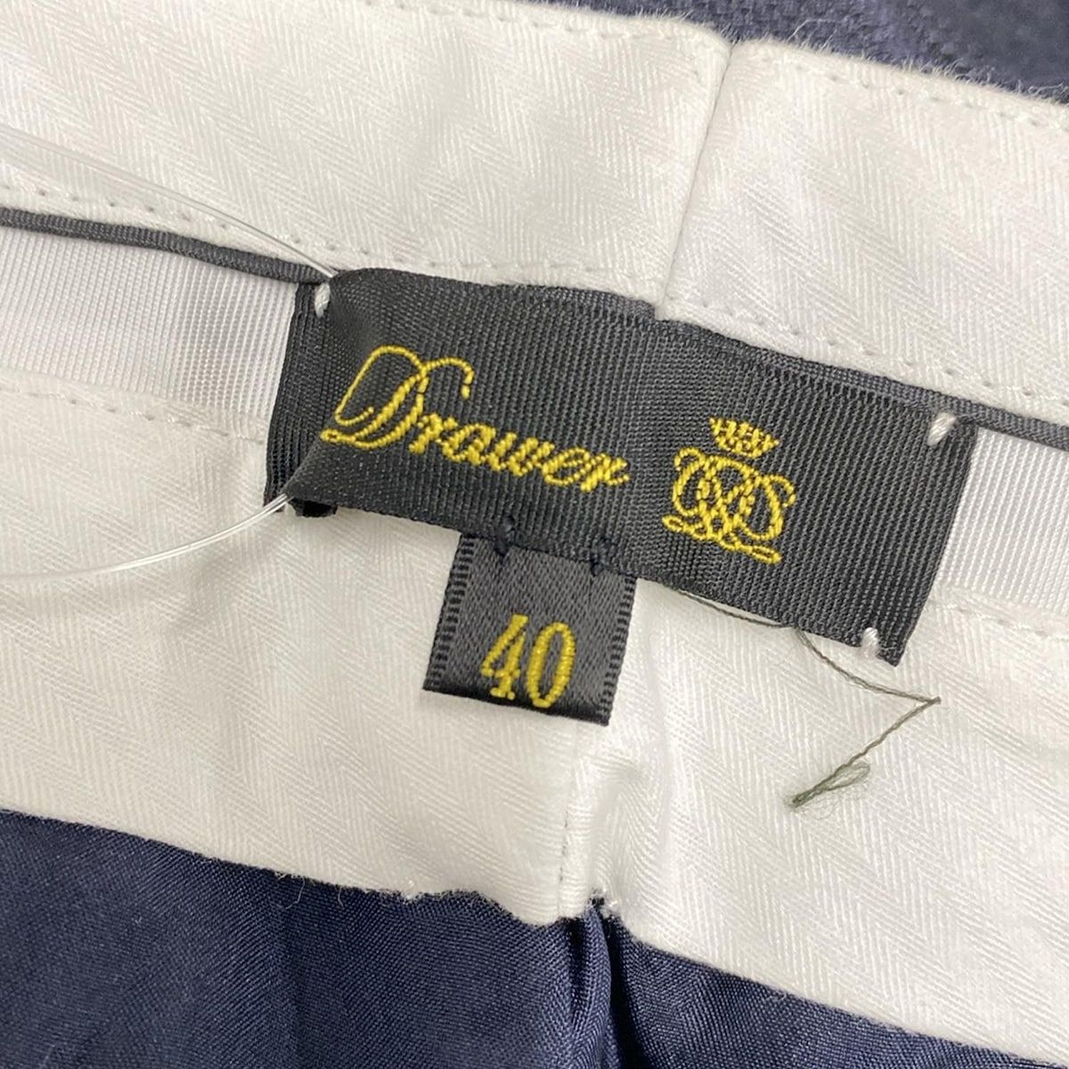 ドゥロワー Drawer パンツ サイズ40 M レディース 美品 - ライトグリーン フルレングス 新着 20231227 Drawer(ドゥロワー) パンツ サイズ40 M レディース美品 - ダーク