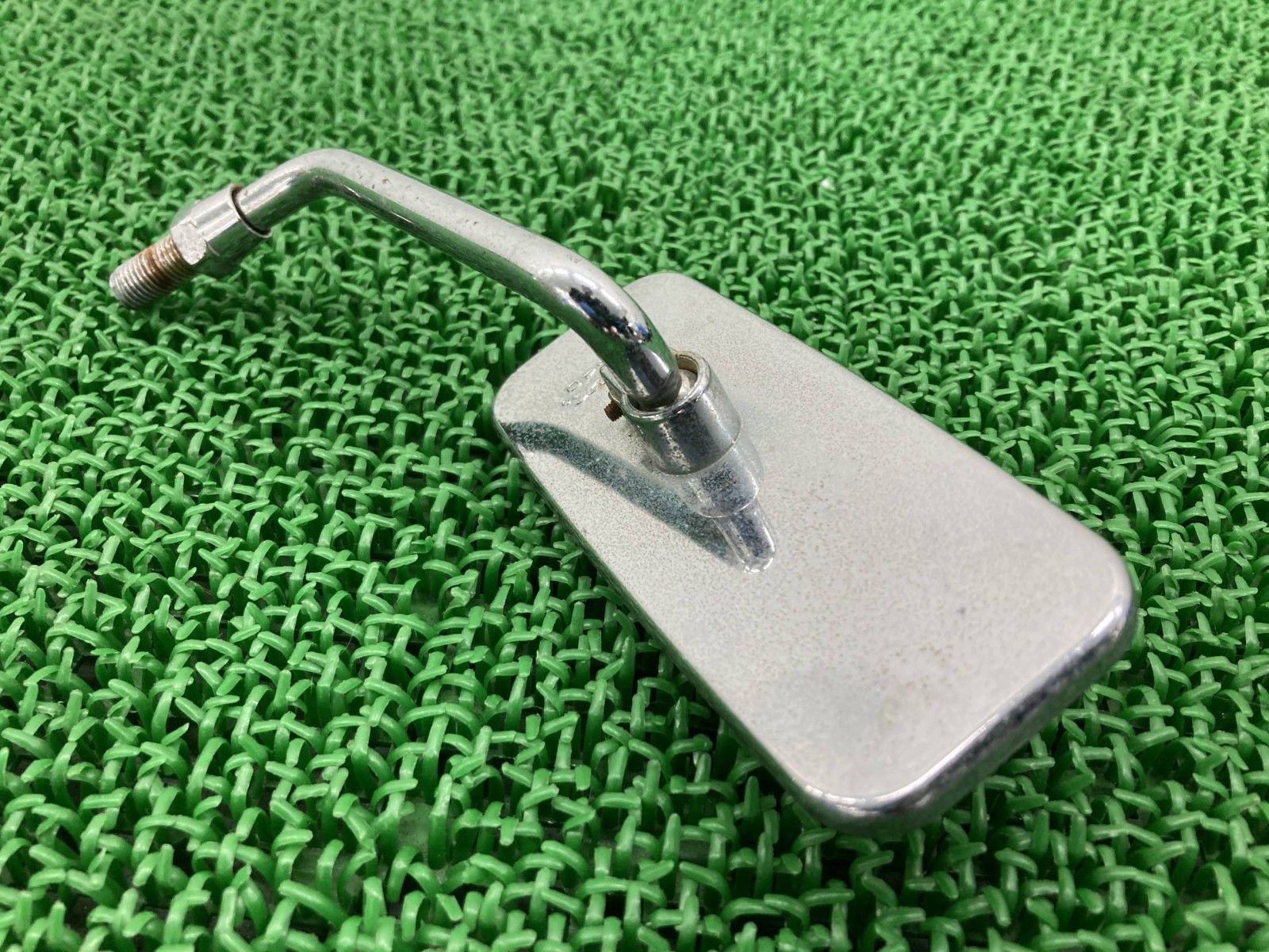 中古 DOX製レブル250 MC49 ミラー 正10mm メッキ 部品 バイク 社外 左 レブル250 0 アンダーミラーキット ミラーホール用ボルト付 ブラック仕様 オートショップ松岡