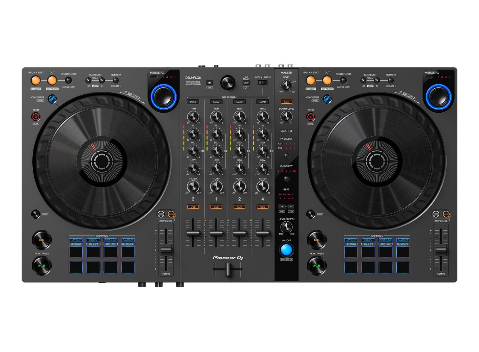 23年製Pioneer DJ DDJ-FLX4 パイオニア DJコントローラー-