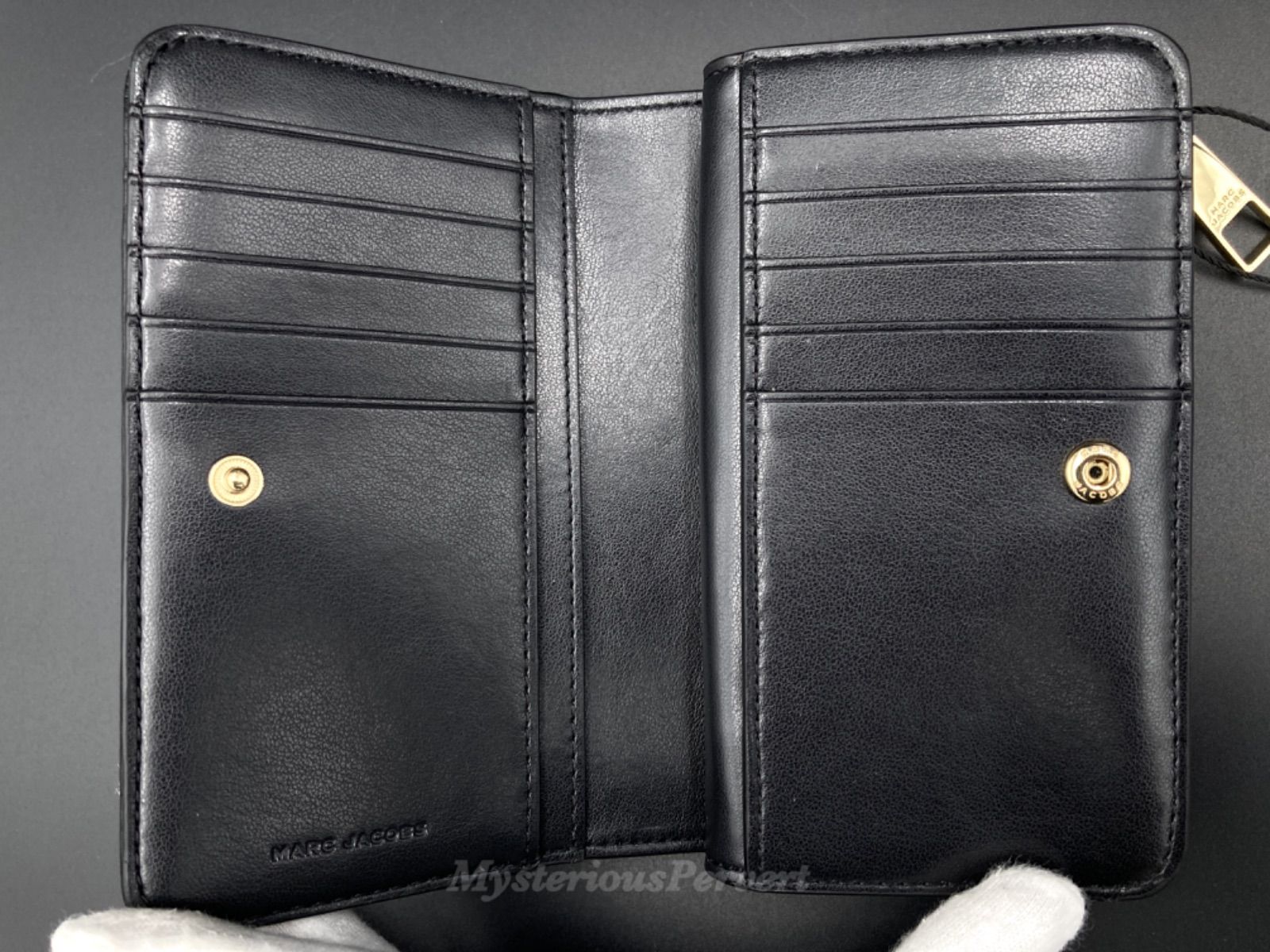 036)Marc Jacobs マークジェイコブス ザ グラム 二つ折り 財布