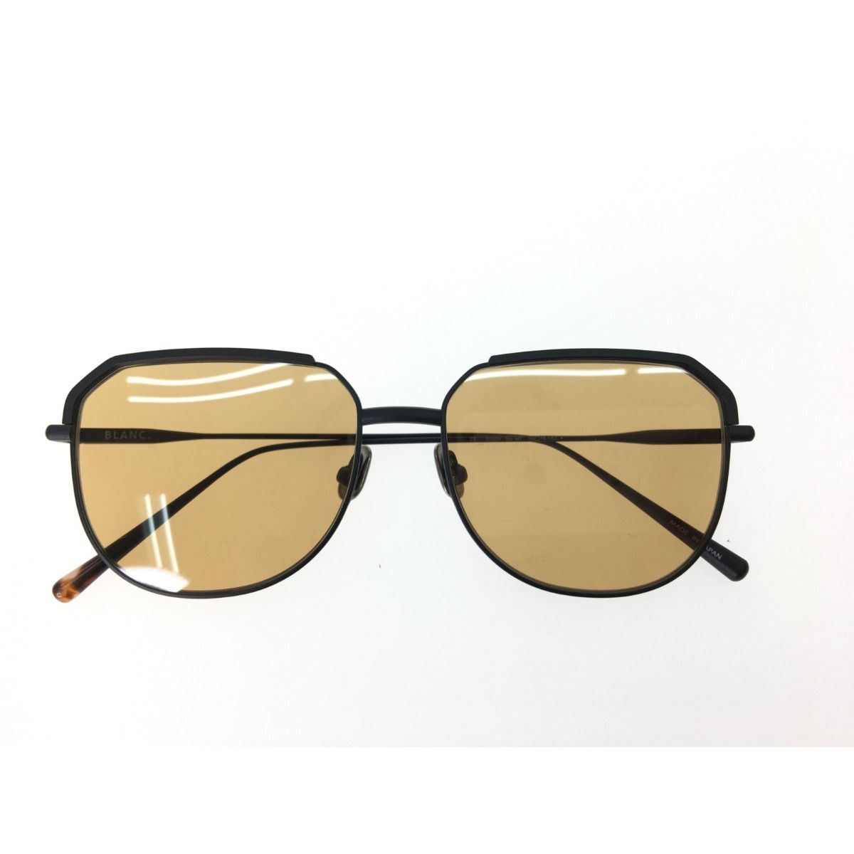 BLANC.. ブラウン サングラス ケース付き BLANC ブラン ブラウン