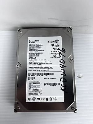 Seagate ST340014A Barracuda ハードディスク ドライブ 7200.7 40 G バイト Rev A00