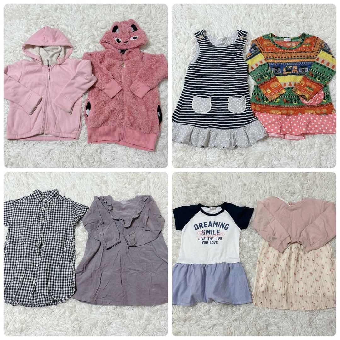 キッズ 女の子 まとめ売り 子供服 110㎝ 保育園 36点