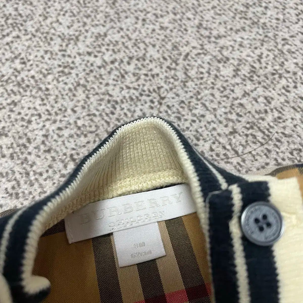 BURBERRY カバーオール ロンパース 3m BURBERRY カバーオール ロンパース 3m BURBERRY カバーオール