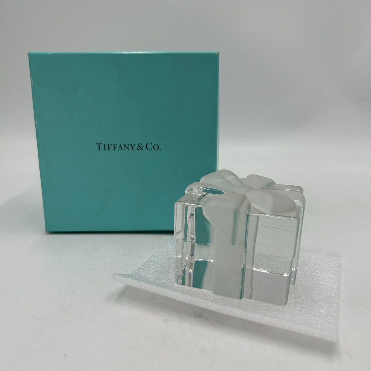 TIFFANY & Co. ティファニー クリスタル リボンボックス - メルカリ