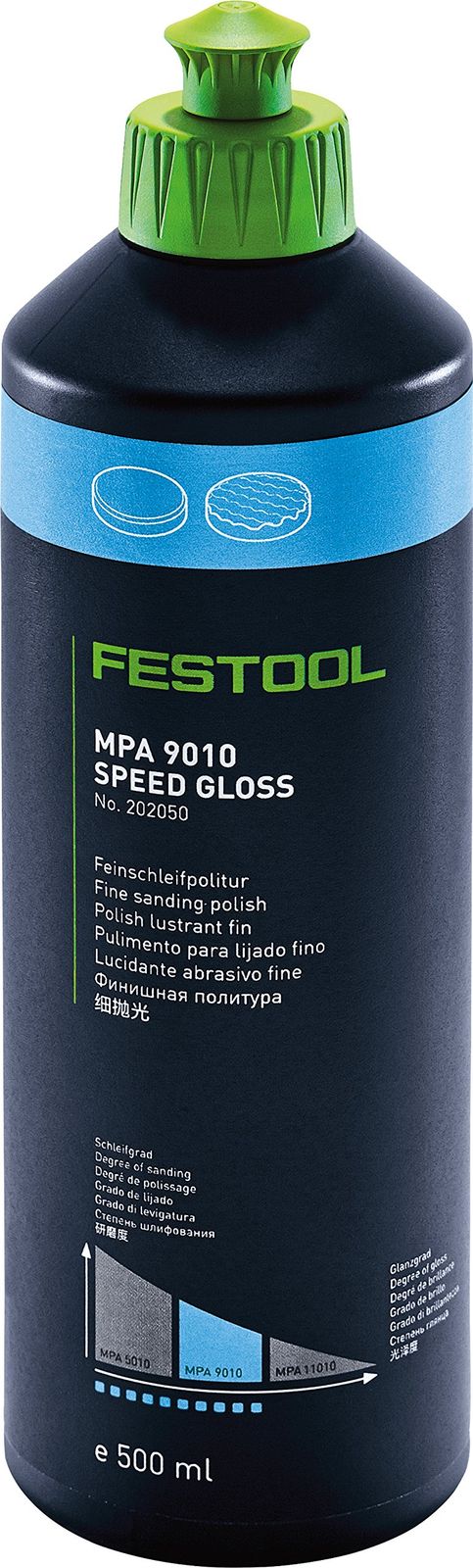 FESTOOL コンパウンド MPA 9010 500 ml 202050 サンダー ポリッシャー用